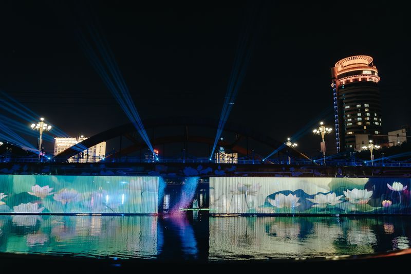 浙江绍兴-浣纱江游船行进式夜游项目