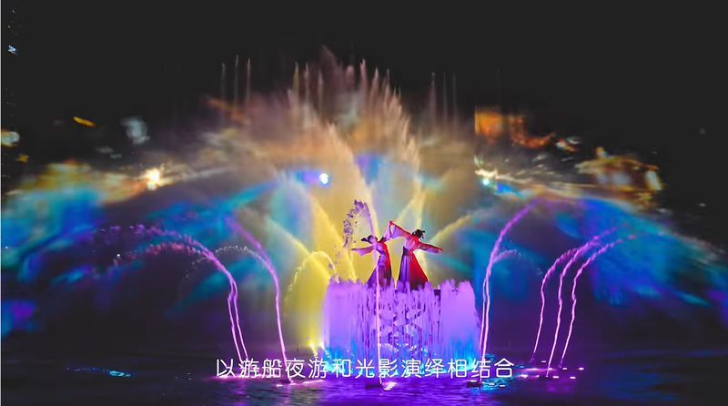 湖北孝感-孝感游船行进式夜游项目