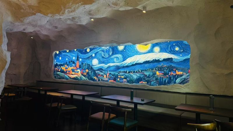 江西婺源-篁岭光影餐厅