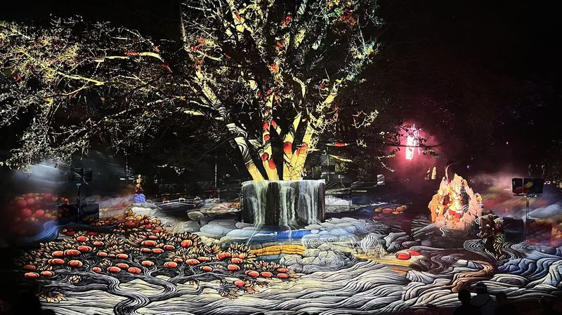 贵州安顺-黄果树瀑布夜游陡坡塘