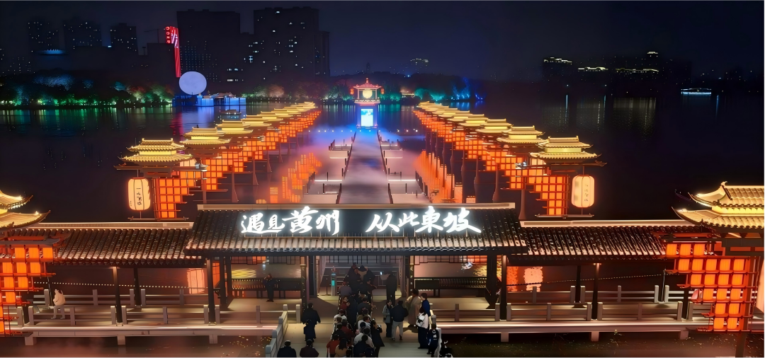 湖北黄冈-遗爱湖夜游项目